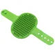Pet Massage Bath Brush, Dotted Shower Scrubber for Short Hair Dogs & Cats, Pet Grooming Bathing Supplies