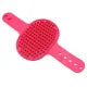 Pet Massage Bath Brush, Dotted Shower Scrubber for Short Hair Dogs & Cats, Pet Grooming Bathing Supplies